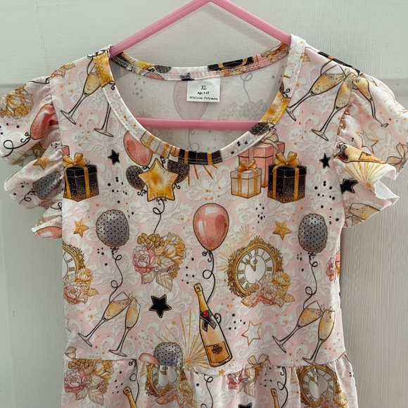 Girls New Years Eve Party Dress 5/6 - Picture 6 of 7